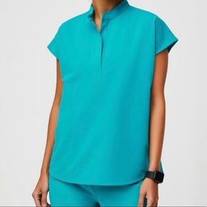 Figs Rafaela Scrub Top — Limited Edition Teal
